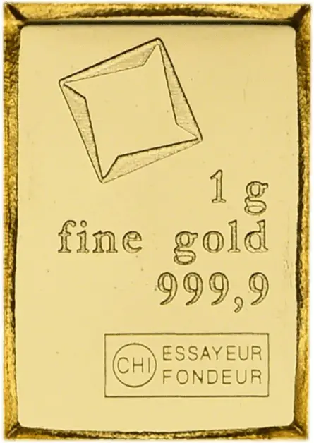 1 gram Fine gold 999.9